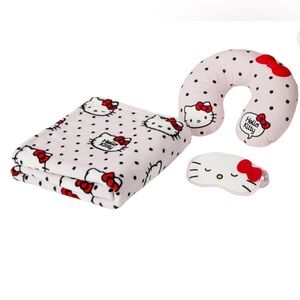 Hello Kitty 3~Piece Travel Essentials Set New